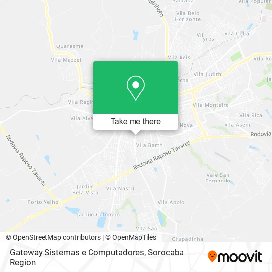 Gateway Sistemas e Computadores map