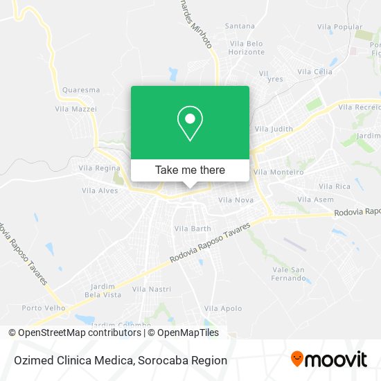 Ozimed Clinica Medica map