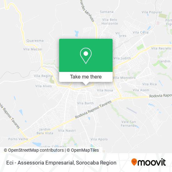Eci - Assessoria Empresarial map