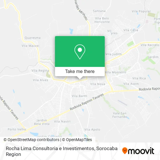 Rocha Lima Consultoria e Investimentos map