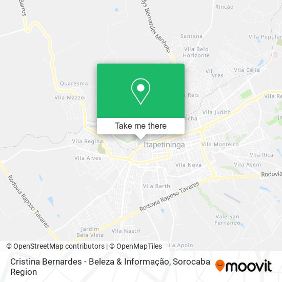 Cristina Bernardes - Beleza & Informação map