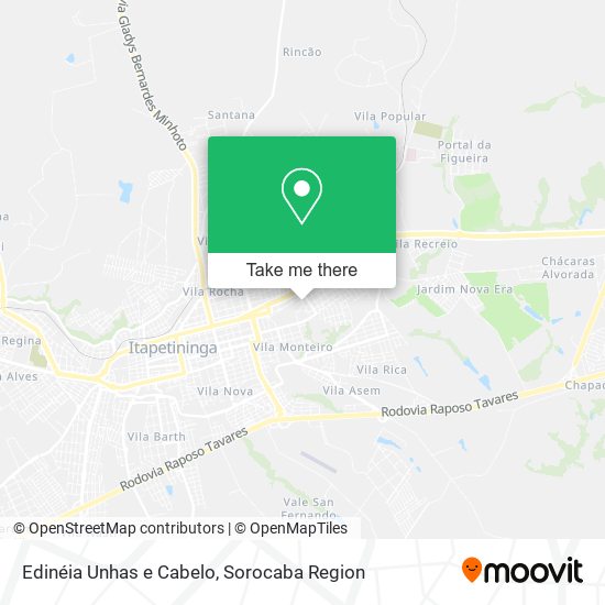 Edinéia Unhas e Cabelo map