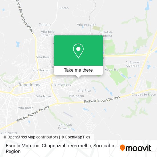 Escola Maternal Chapeuzinho Vermelho map