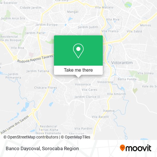 Banco Daycoval map