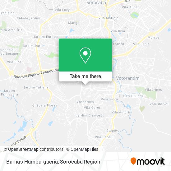 Barna's Hamburgueria map
