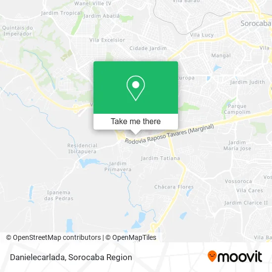 Danielecarlada map