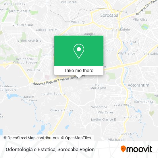 Odontologia e Estética map