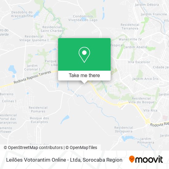 Mapa Leilões Votorantim Online - Ltda