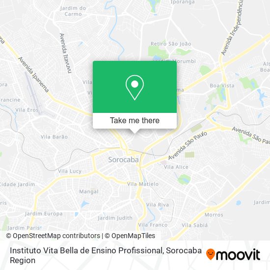 Instituto Vita Bella de Ensino Profissional map