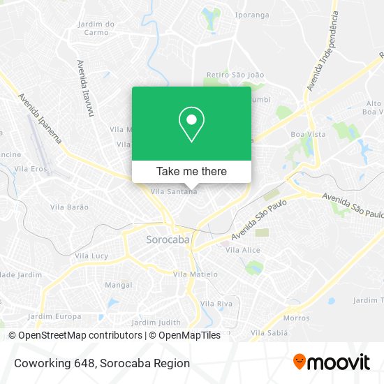 Mapa Coworking 648