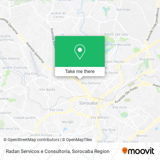 Radan Servicos e Consultoria map