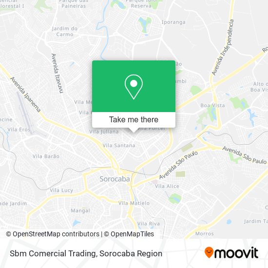 Mapa Sbm Comercial Trading