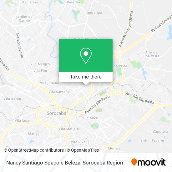 Nancy Santiago Spaço e Beleza map