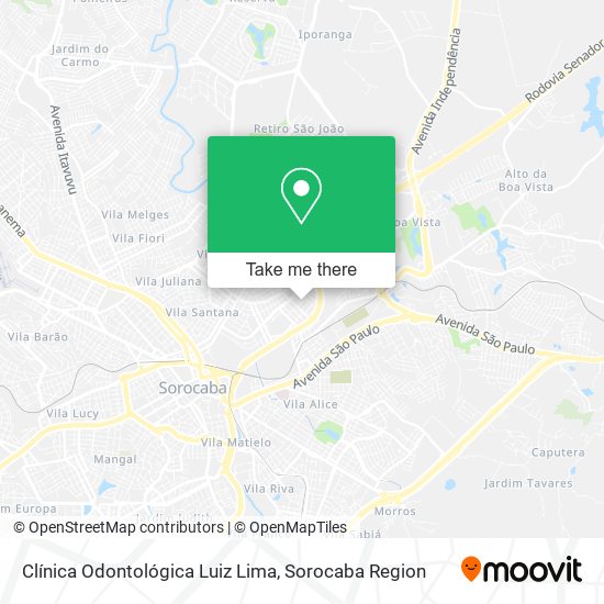 Clínica Odontológica Luiz Lima map