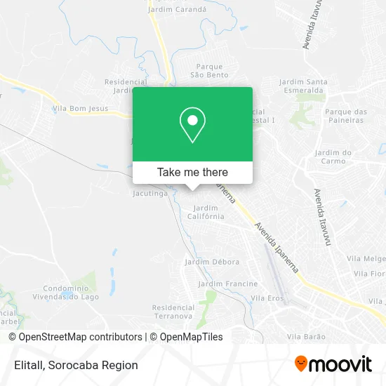 Elitall map
