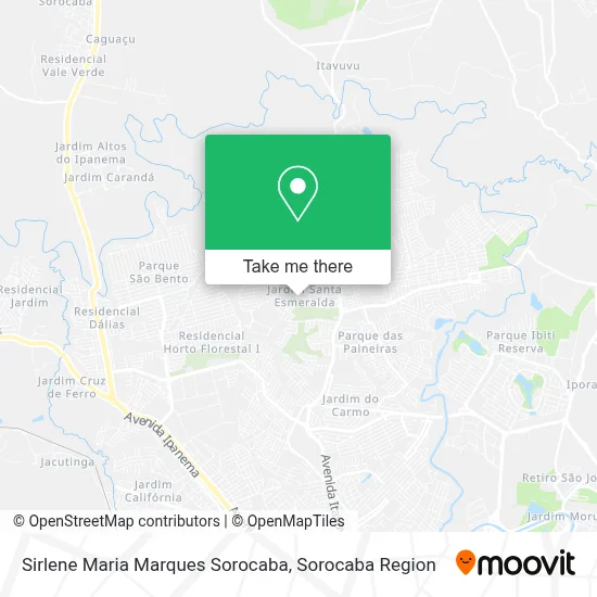 Sirlene Maria Marques Sorocaba map