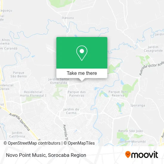 Novo Point Music map