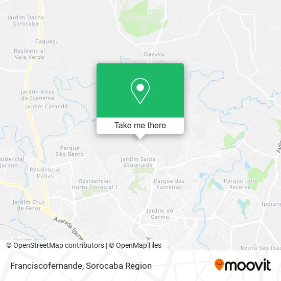 Franciscofernande map