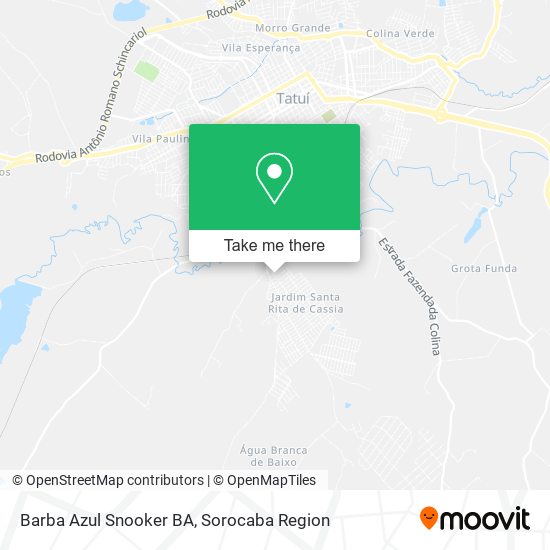Barba Azul Snooker BA map
