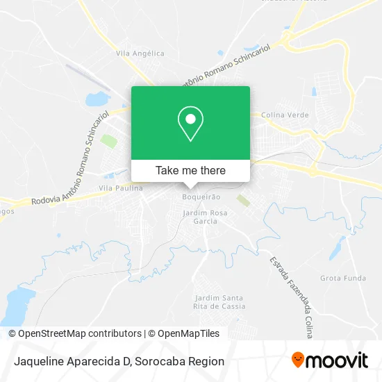 Jaqueline Aparecida D map