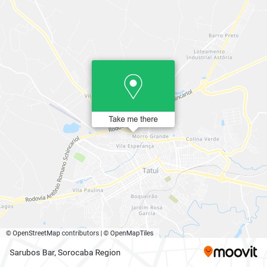 Sarubos Bar map