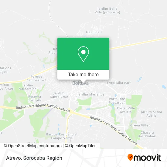 Atrevo map