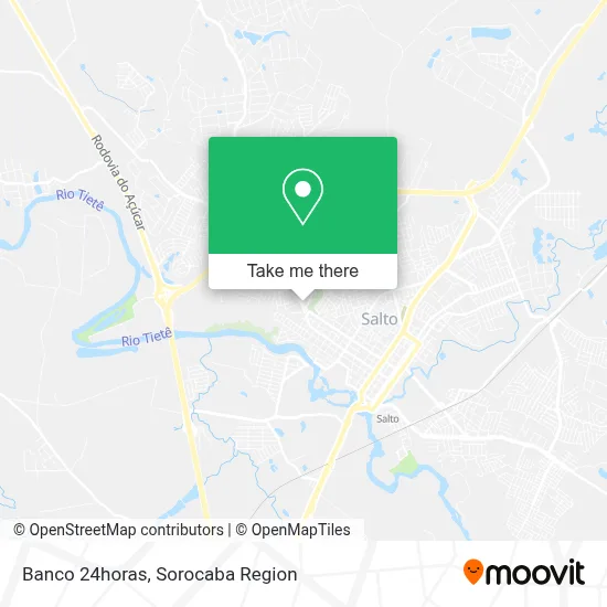 Banco 24horas map