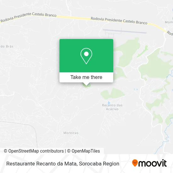 Restaurante Recanto da Mata map