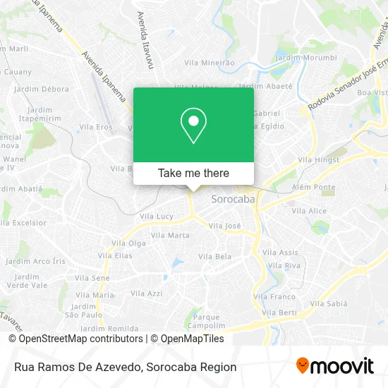 Rua Ramos De Azevedo map