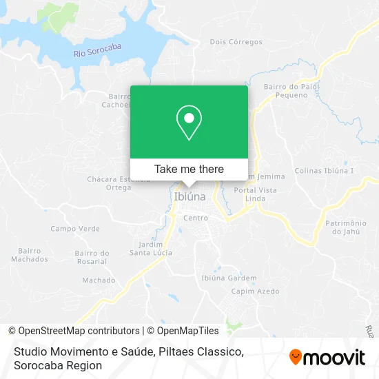 Studio Movimento e Saúde, Piltaes Classico map