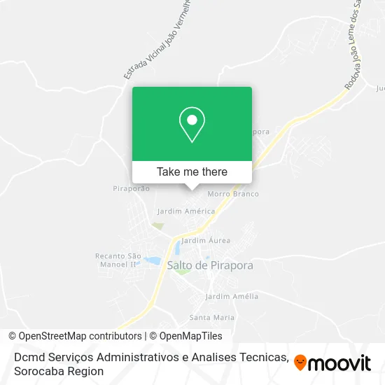 Dcmd Serviços Administrativos e Analises Tecnicas map
