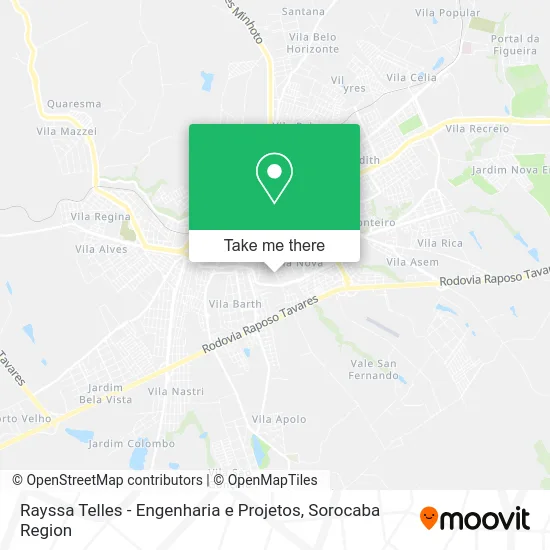 Rayssa Telles - Engenharia e Projetos map