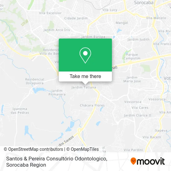 Santos & Pereira Consultório Odontologico map