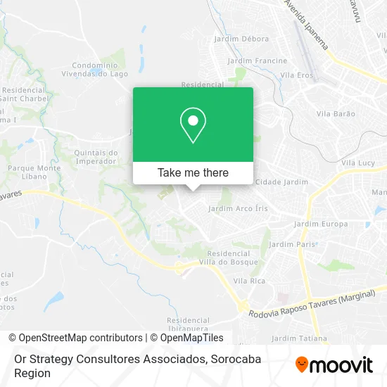 Or Strategy Consultores Associados map