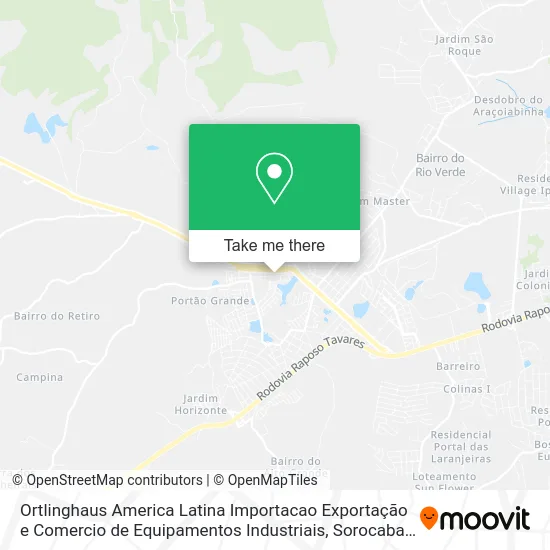 Ortlinghaus America Latina Importacao Exportação e Comercio de Equipamentos Industriais map
