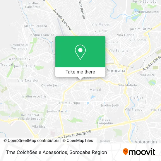 Tms Colchões e Acessorios map