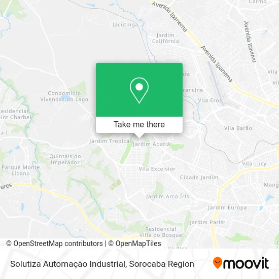 Solutiza Automação Industrial map