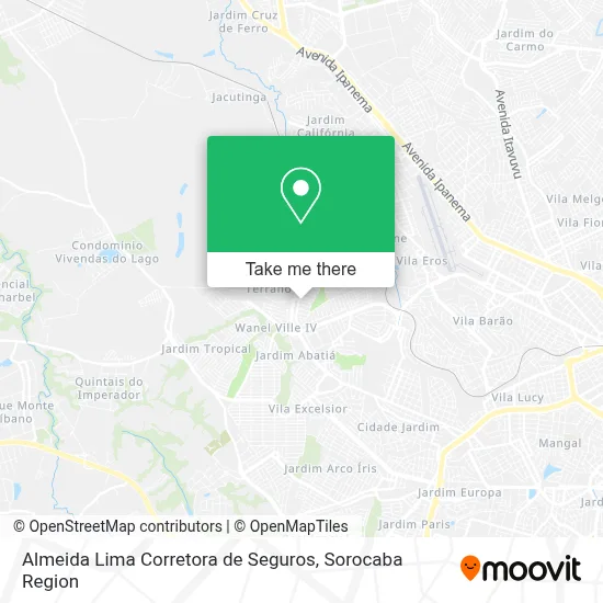 Almeida Lima Corretora de Seguros map