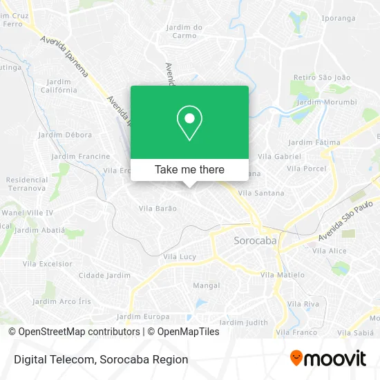 Digital Telecom map