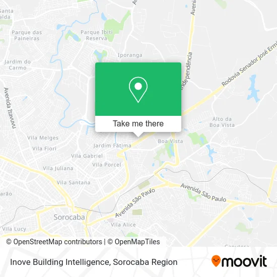 Inove Building Intelligence map