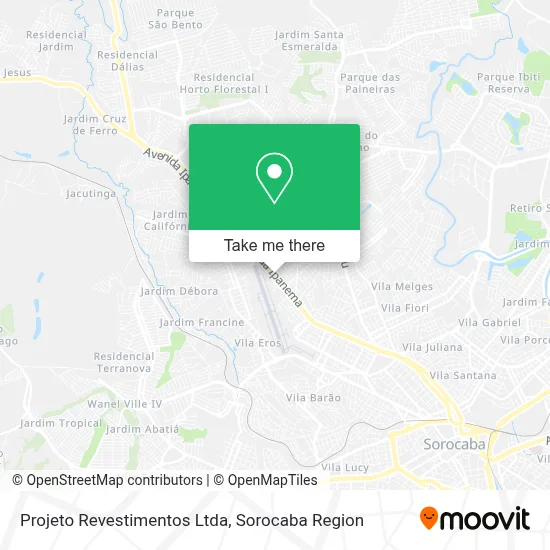 Projeto Revestimentos Ltda map