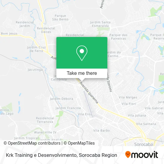 Krk Training e Desenvolvimento map