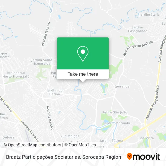 Braatz Participações Societarias map