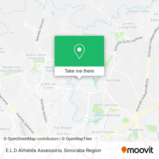 E.L.D Almeida Assessoria map