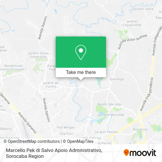 Marcello Pek di Salvo Apoio Administrativo map