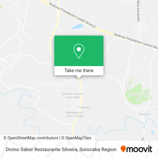 Divino Sabor Restaurante Silveira map