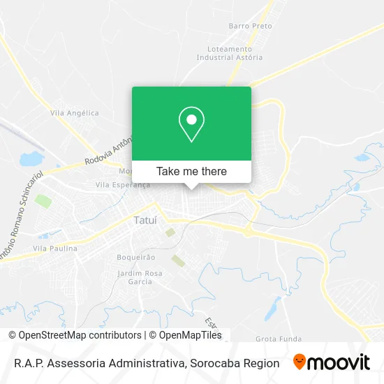 R.A.P. Assessoria Administrativa map