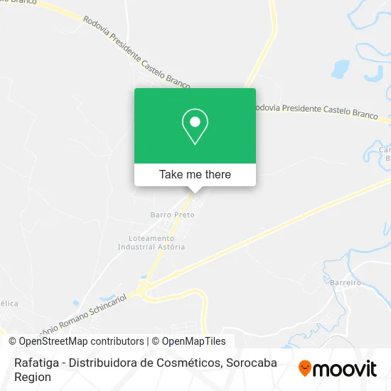 Rafatiga - Distribuidora de Cosméticos map