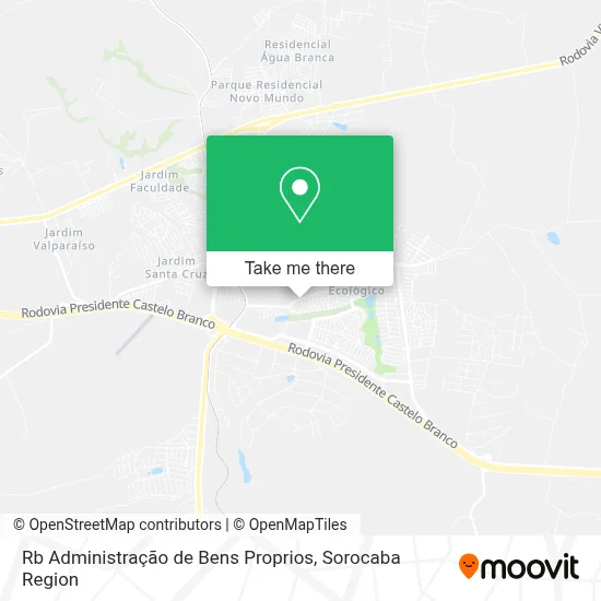 Rb Administração de Bens Proprios map
