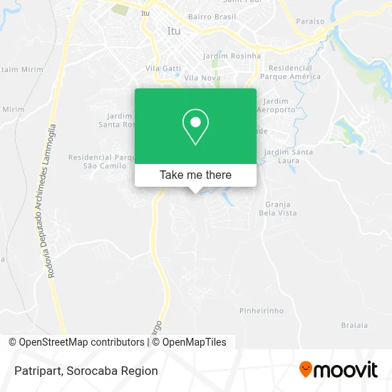Patripart map